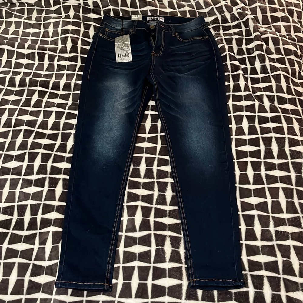 U•W•D Premium Denim High Rise Skinny Jeans